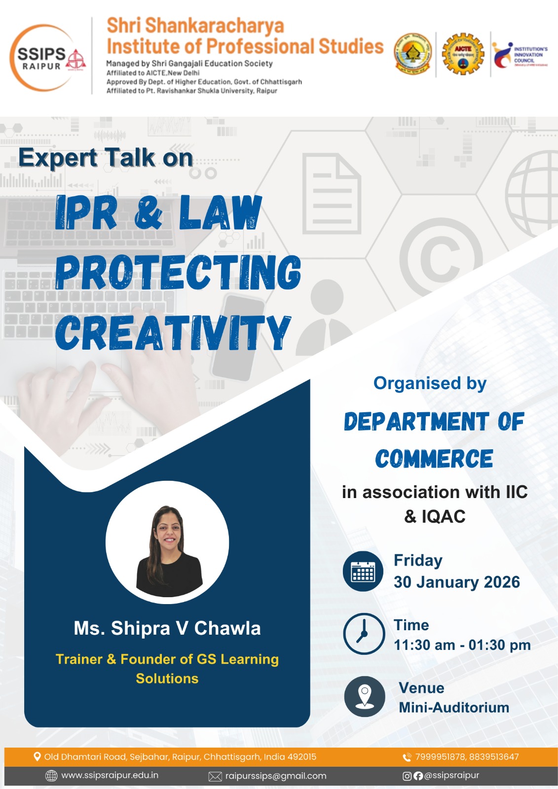 Events Gallery SSIPS Raipur