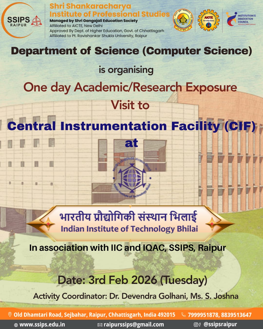 Events Gallery SSIPS Raipur