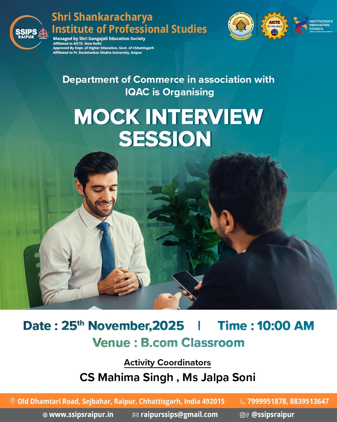 Events Gallery SSIPS Raipur