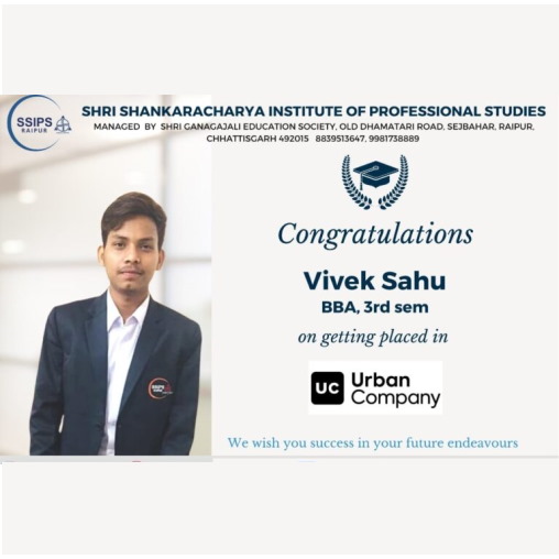 Placement at SSIPS, Raipur
